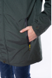 Куртка спортивная 120PCHB1922 зеленый меланж