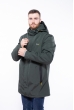 Куртка спортивная 120PCHB1922 зеленый меланж