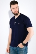 Поло 168F085 темно-синий