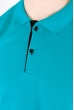 Поло 168F085 бирюзовый