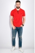 Поло 168F085 красный