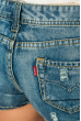 Шорты женские джинс рваные 470K005 синий