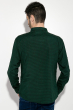 Рубашка мужская в клетку 511F003-7 черно-зеленый