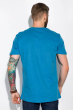 Стильная футболка 157P403 голубой