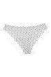 Трусы женские ажурные 53P001 бело-черный