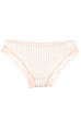 Трусы женские ажурные 53P001 бежево-белый