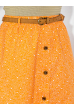 Юбка оранжевая 718F001-1 оранжевый