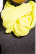 Шарф женский 120PELMR012 светло-желтый