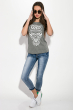 Футболка женская 211F047 серый Футболка женская 211F047 серый