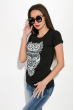 Футболка женская 211F047 черный Футболка женская 211F047 черный