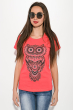 Футболка женская 211F047 коралловый Футболка женская 211F047 коралловый