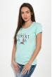 Футболка женская 211F048 мятный