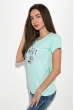 Футболка женская 211F048 мятный