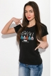 Футболка женская 211F048 черный