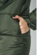 Куртка женская зимняя 71PD0007 темный хаки