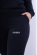 Брюки женские спортивные батал 85F480-1 темно-синий