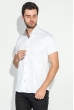 Рубашка мужская с декоративной строчкой 50P382-2 белый