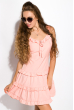 Легкое летнее платье 103P003 розовый