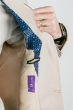 Пиджак мужской стильный 409F003 светло-бежевый
