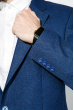 Пиджак мужской стильный 409F003 синий