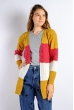 Кардиган женский 85F521-4 горчично-красный Кардиган женский 85F521-4 горчично-красный