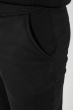 Брюки спортивные с карманами, на резинке 70PD5017-1 черный
