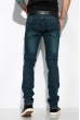 Потертые джинсы 120PAZYE4006 темно-синий