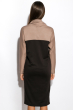 Платье женское 120P085-1 черно-бежевый