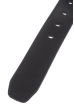 Ремень мужской с пряжкой в стальном оттенке 23P018-10 черный