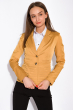 Классический женский пиджак 150P007-1 горчичный