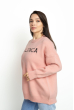 Свитер женский в стиле Casual 777A041-1 розовый