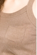 Удлиненная майка 436V010 на бретелях бежевый Удлиненная майка 436V010 на бретелях бежевый