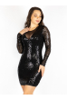 Платье черное 265P9438-1 черный