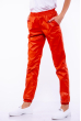 Стильный женский костюм 182P042 оранжевый