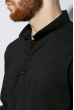 Рубашка-свитер стильная 333F010 черный