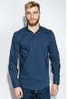 Рубашка-свитер стильная 333F010 синий