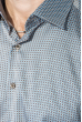 Рубашка мужская легкий и приятный метериал 50PD6226 бежево-коричневый