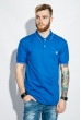 Поло мужское 412F001 сине-белый