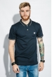 Поло мужское 412F001 чернильно-белый