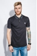 Поло мужское 412F001 темно-синий