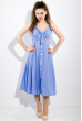 Платье женское 72P265 голубой , полоска