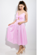Платье женское 72P265 розовый . полоска