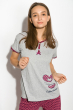 Пижама женская 107P016 серо-фиолетовый