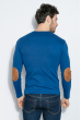 Пуловер мужской V-образный вырез 415F011 синий