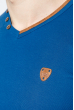Пуловер мужской V-образный вырез 415F011 синий