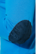 Пуловер мужской V-образный вырез 415F011 голубой