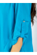 Блуза голубая 265P9808-5 голубой