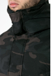 Куртка мужская, в стиле милитари349V001 черно-серый