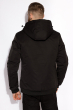 Куртка мужская с капюшоном 120POB21011-1 черный