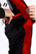 Куртка мужская с капюшоном 120POB21011-1 красный